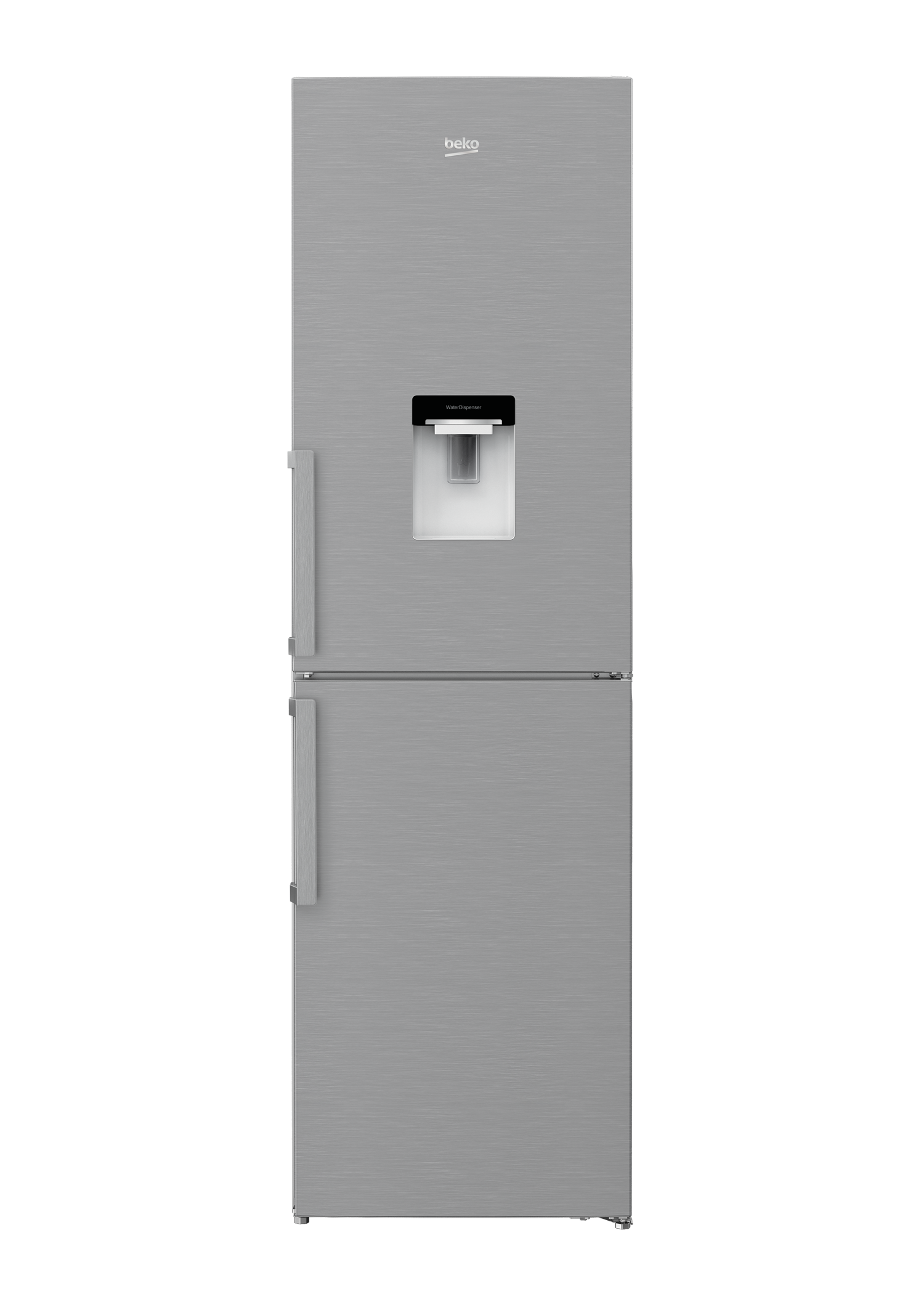 Beko white fridge freezer water deals dispenser